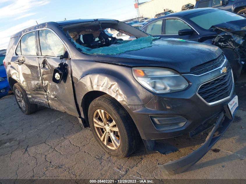 2016 CHEVROLET EQUINOX LS - 2GNFLEEK8G6315209