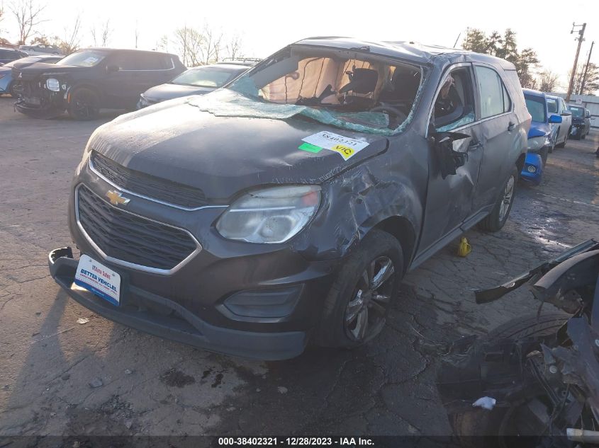 2016 CHEVROLET EQUINOX LS - 2GNFLEEK8G6315209