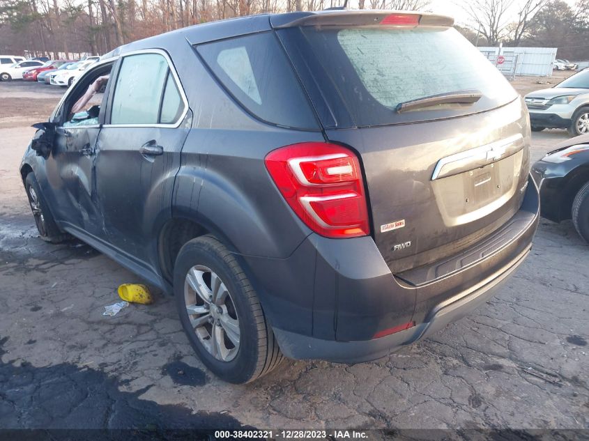 2016 CHEVROLET EQUINOX LS - 2GNFLEEK8G6315209