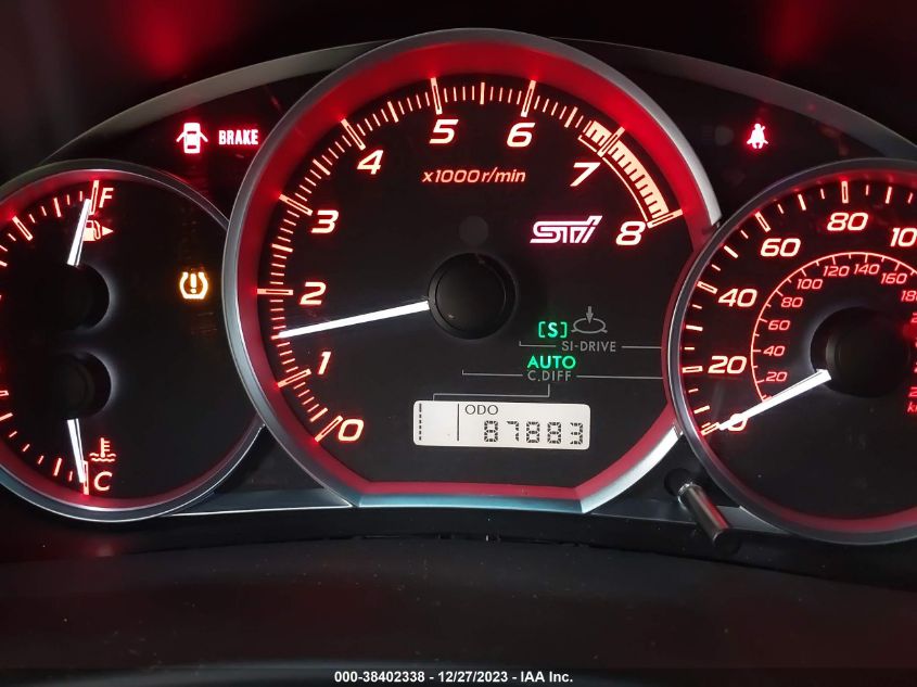 2013 SUBARU IMPREZA WRX STI JF1GR8H61DL840570