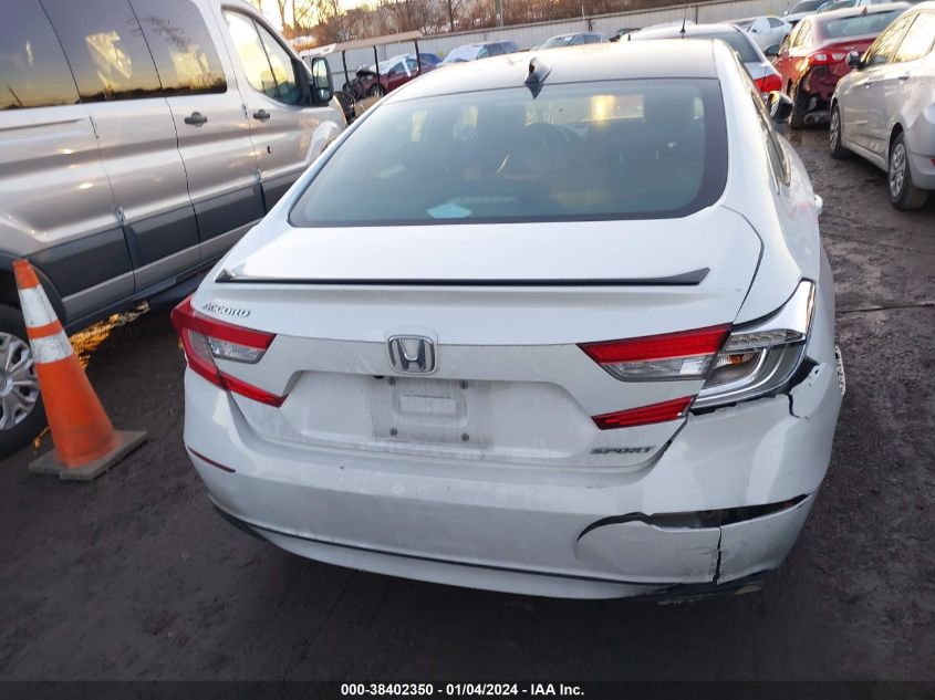 2022 HONDA ACCORD SPORT - 1HGCV1F37NA008136
