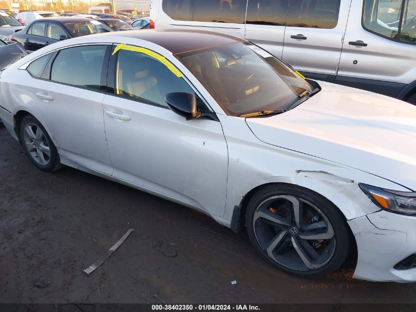 2022 HONDA ACCORD SPORT - 1HGCV1F37NA008136