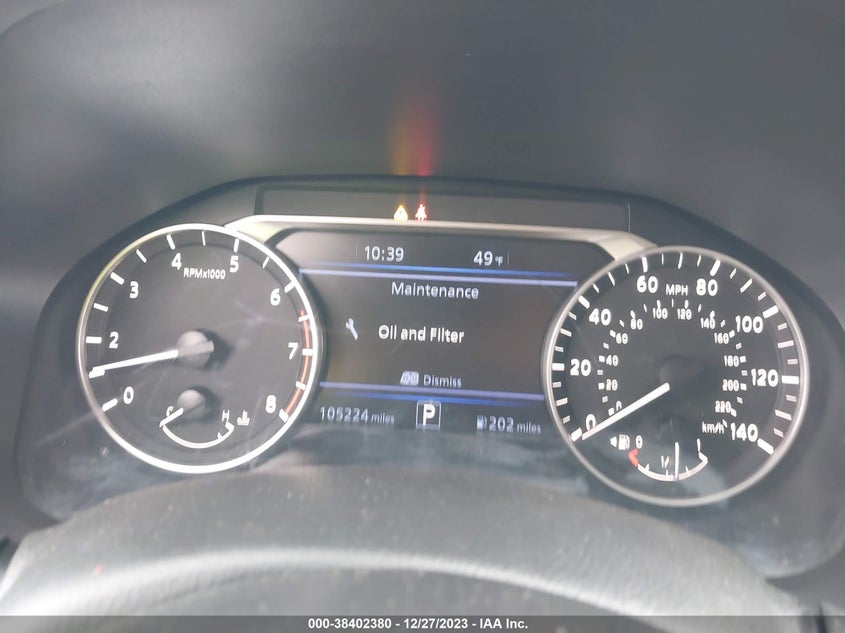 VIN 1N4BL4EV0KC172001 2019 NISSAN ALTIMA SL