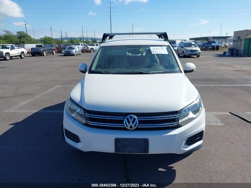 2013 VOLKSWAGEN TIGUAN S - WVGAV3AX1DW620339