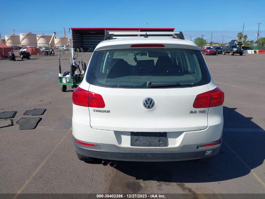 2013 VOLKSWAGEN TIGUAN S - WVGAV3AX1DW620339