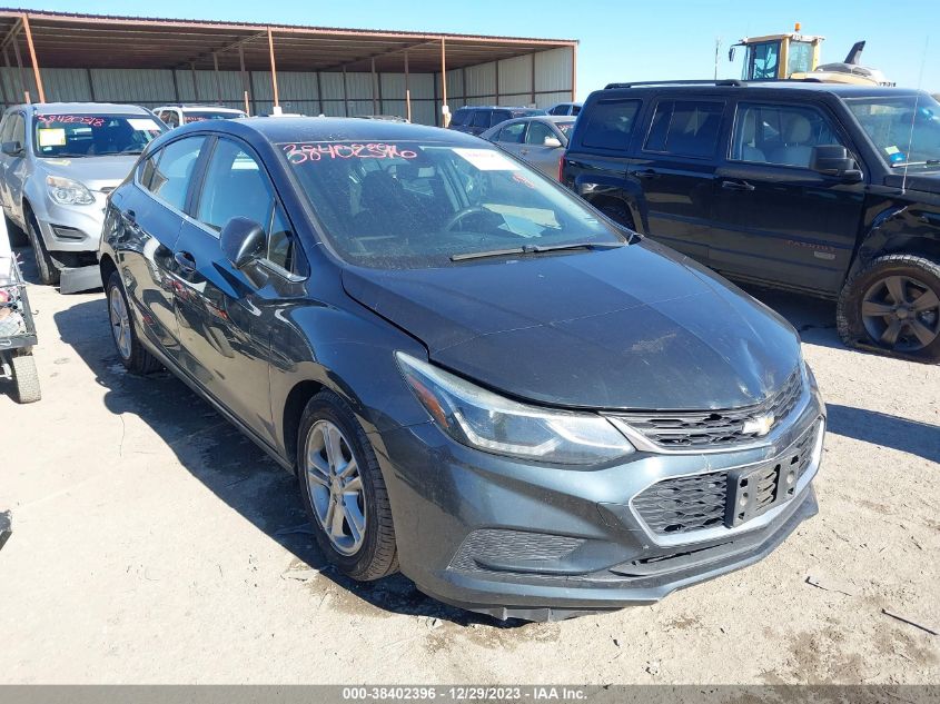 2018 CHEVROLET CRUZE LT - 3G1BE6SM5JS550827