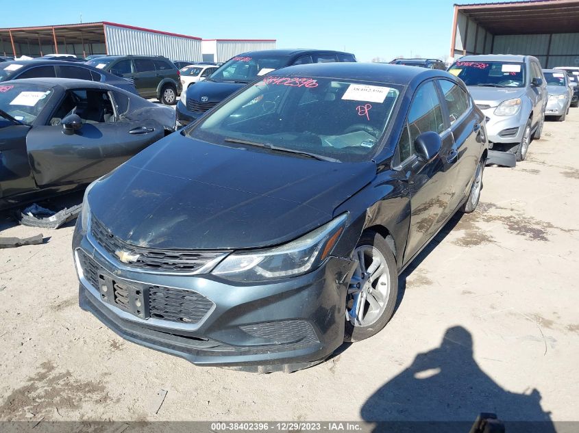 2018 CHEVROLET CRUZE LT - 3G1BE6SM5JS550827