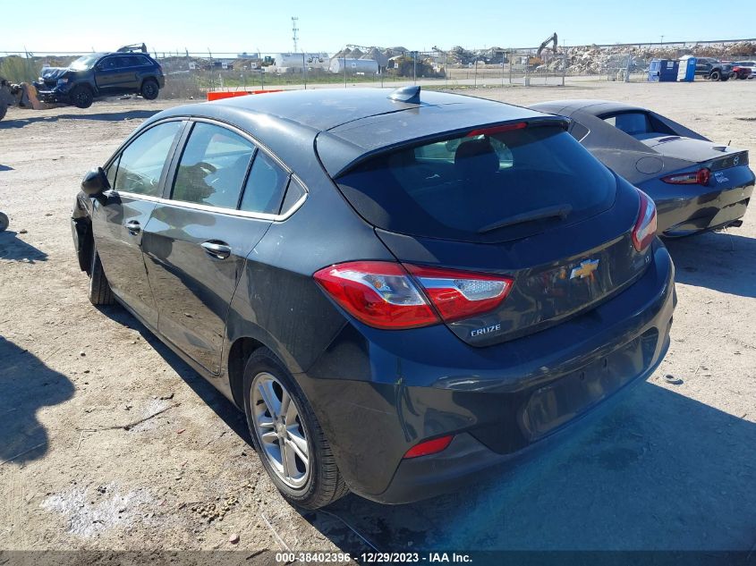 2018 CHEVROLET CRUZE LT - 3G1BE6SM5JS550827