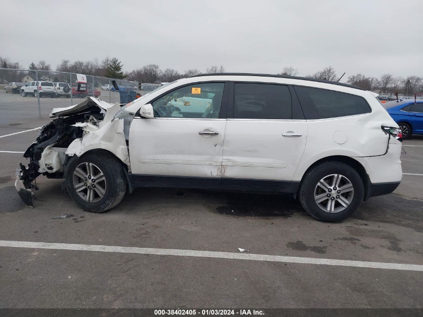 2015 CHEVROLET TRAVERSE LT - 1GNKRHKD0FJ125765