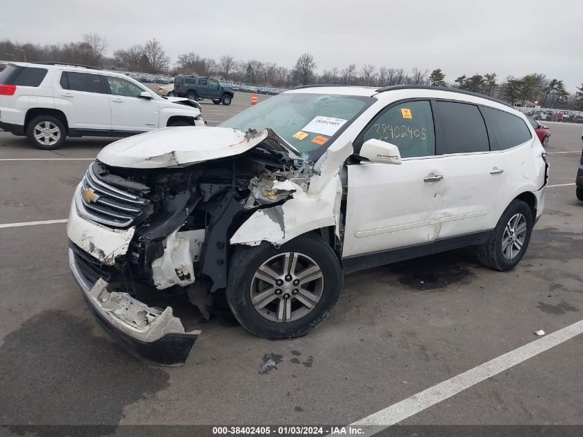 2015 CHEVROLET TRAVERSE LT - 1GNKRHKD0FJ125765