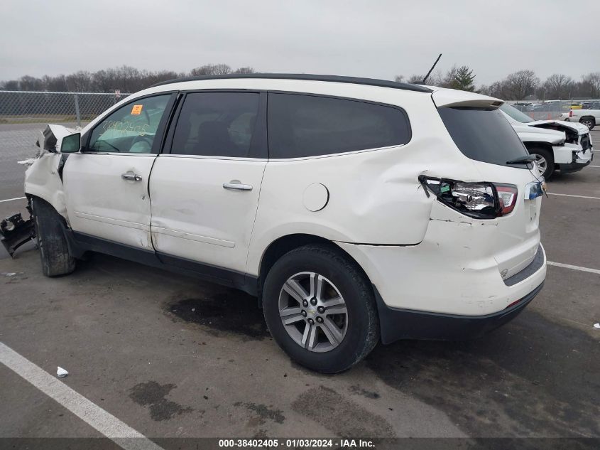 2015 CHEVROLET TRAVERSE LT - 1GNKRHKD0FJ125765