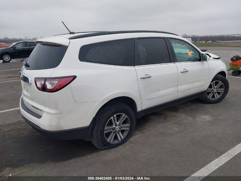 2015 CHEVROLET TRAVERSE LT - 1GNKRHKD0FJ125765