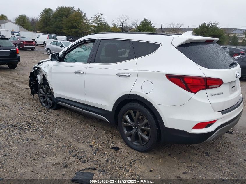 2017 HYUNDAI SANTA FE SPORT 2.0T ULTIMATE - 5XYZW4LA0HG459598