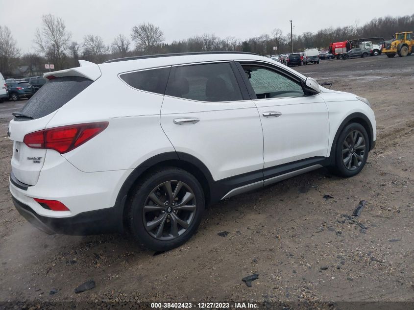 2017 HYUNDAI SANTA FE SPORT 2.0T ULTIMATE - 5XYZW4LA0HG459598