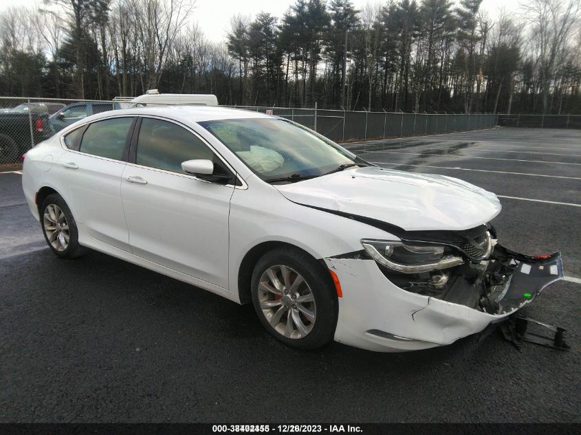 2015 CHRYSLER 200 C - 1C3CCCCG0FN524554