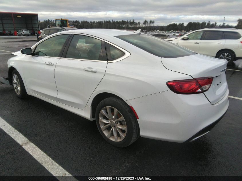 2015 CHRYSLER 200 C - 1C3CCCCG0FN524554