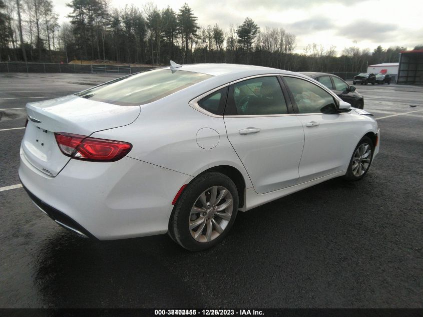 2015 CHRYSLER 200 C - 1C3CCCCG0FN524554
