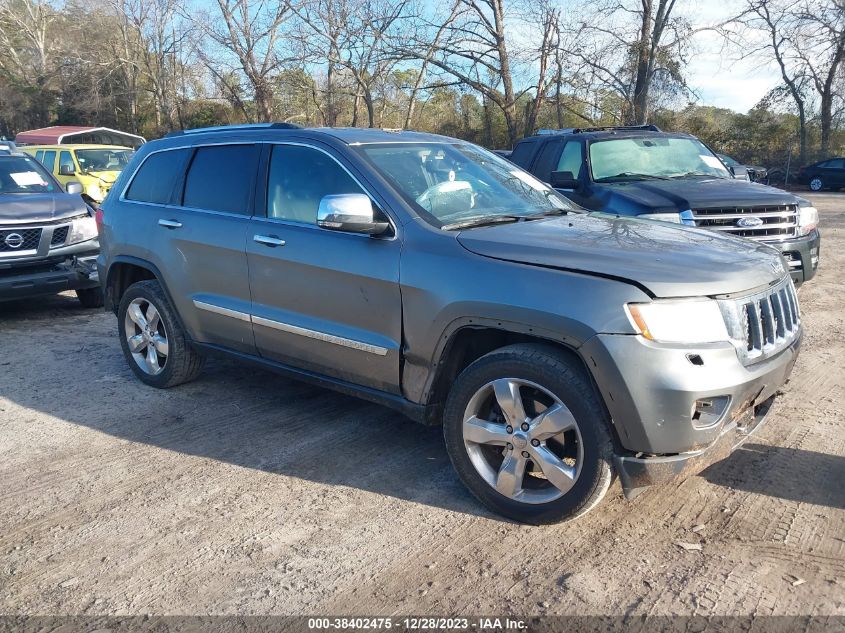 2013 JEEP GRAND CHEROKEE OVERLAND - 1C4RJECG9DC591542
