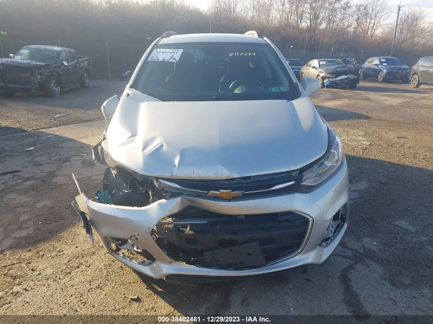VIN KL7CJPSB2KB887977 2019 CHEVROLET TRAX LT