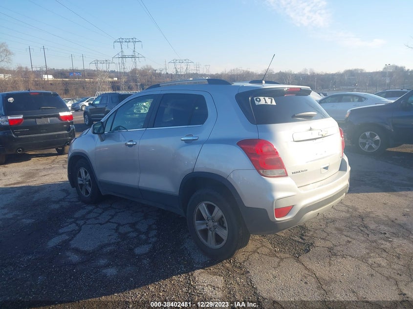 VIN KL7CJPSB2KB887977 2019 CHEVROLET TRAX LT