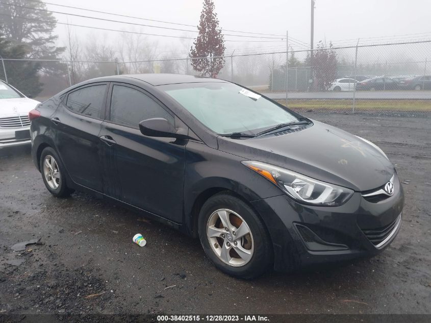 2014 HYUNDAI ELANTRA SE/SPORT/LIMITED - KMHDH4AE2EU217007
