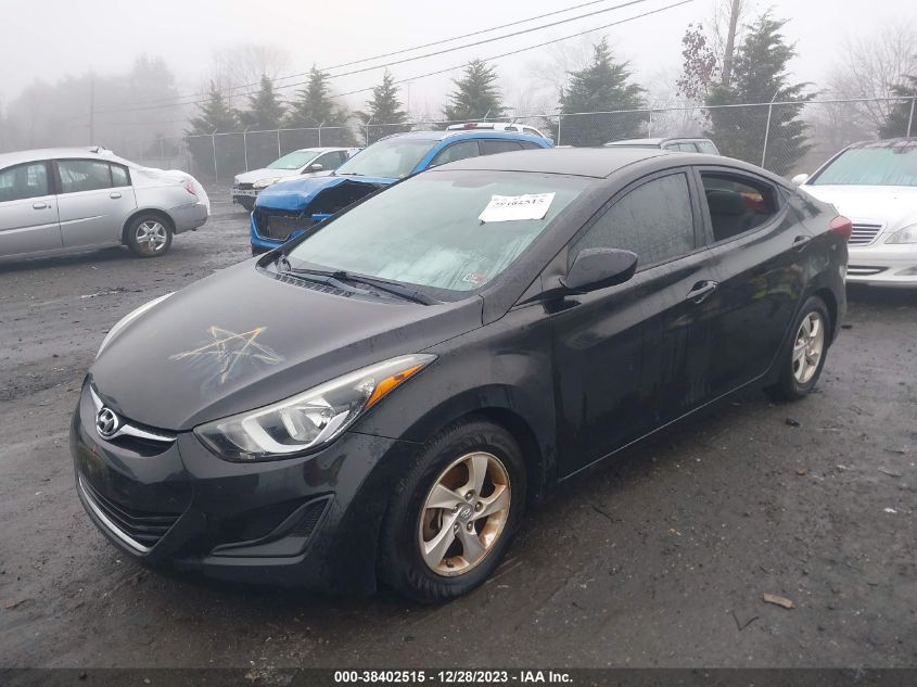 2014 HYUNDAI ELANTRA SE/SPORT/LIMITED - KMHDH4AE2EU217007