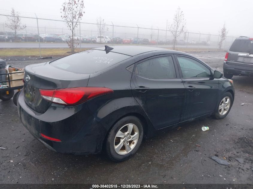 KMHDH4AE2EU217007 | 2014 HYUNDAI ELANTRA