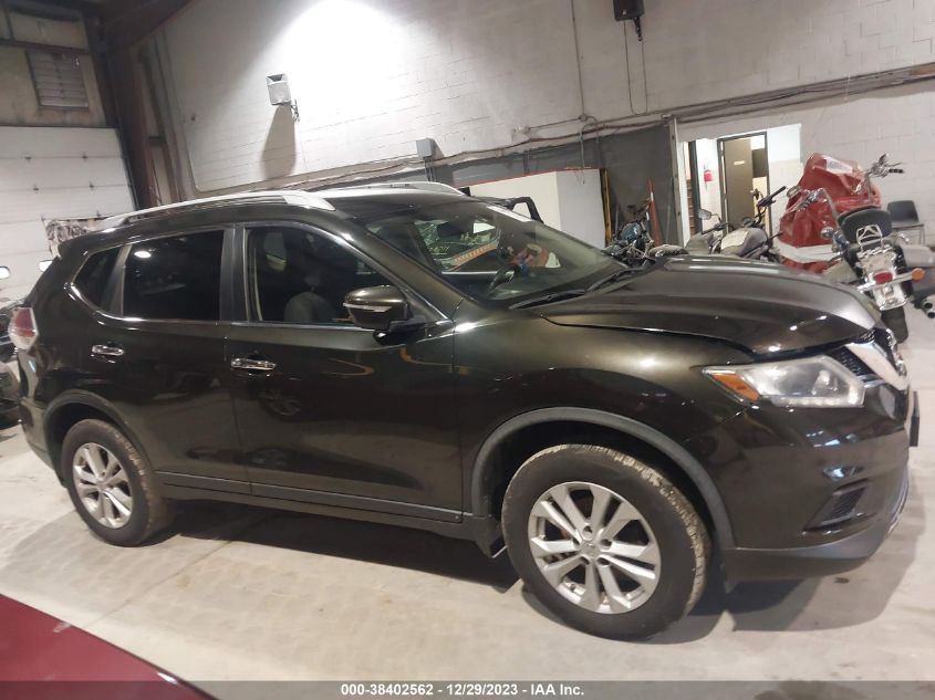 2015 NISSAN ROGUE SV - KNMAT2MV9FP541027