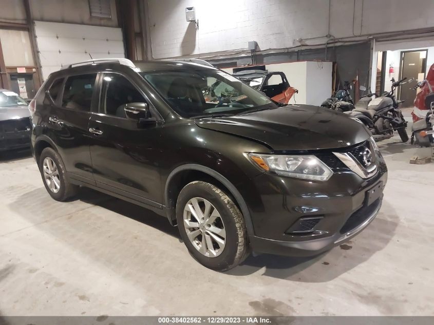 2015 NISSAN ROGUE SV - KNMAT2MV9FP541027