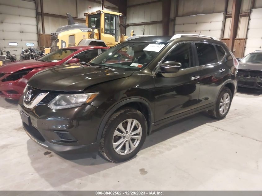 2015 NISSAN ROGUE SV - KNMAT2MV9FP541027