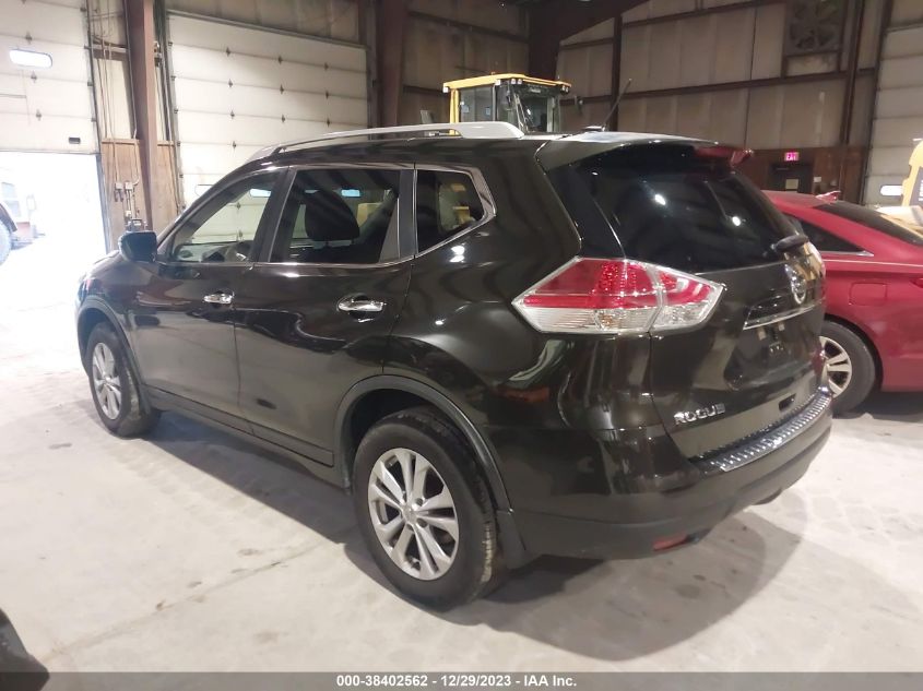 2015 NISSAN ROGUE SV - KNMAT2MV9FP541027
