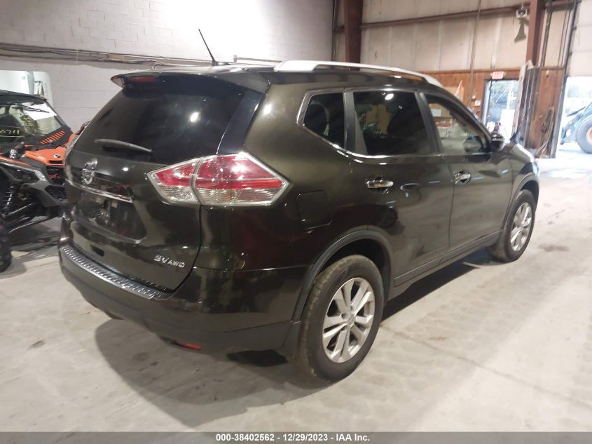 2015 NISSAN ROGUE SV - KNMAT2MV9FP541027