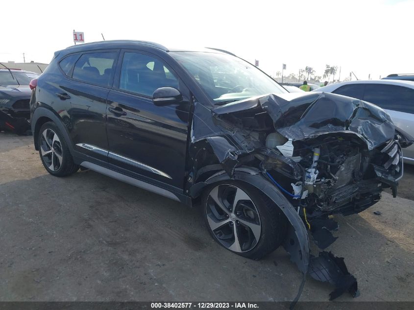 2017 HYUNDAI TUCSON LIMITED/SPORT AND ECO/SE - KM8J33A23HU386698