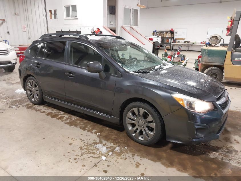 2014 SUBARU IMPREZA 2.0I SPORT PREMIUM - JF1GPAL63E8289910