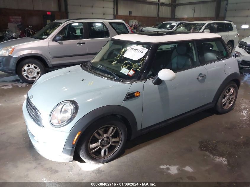 2013 MINI HARDTOP COOPER - WMWSU3C50DT688119