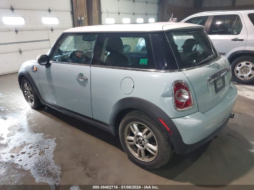 2013 MINI HARDTOP COOPER - WMWSU3C50DT688119