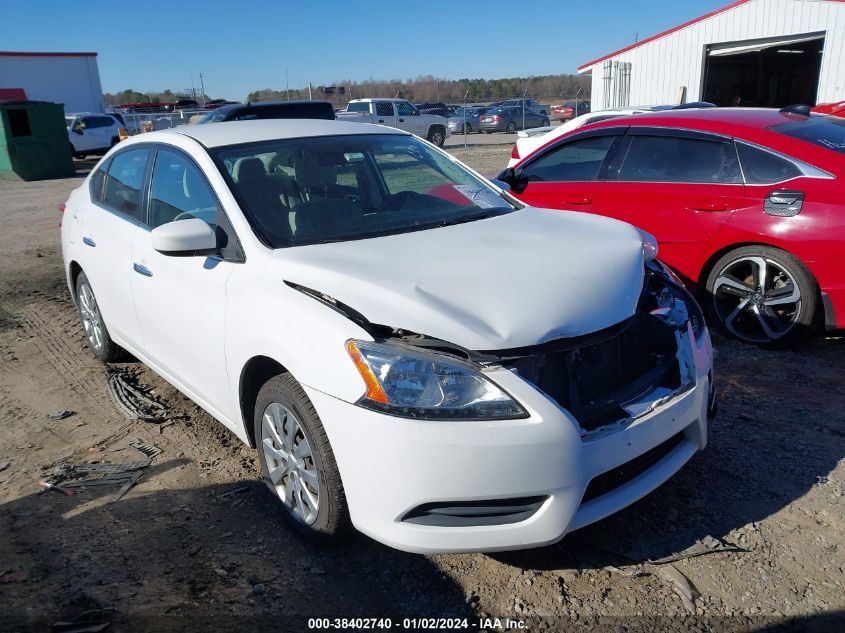 2015 NISSAN SENTRA S/SV/SR/SL - 3N1AB7AP8FY366003