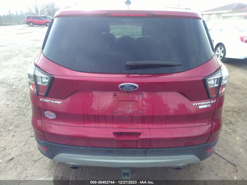 2017 FORD ESCAPE TITANIUM - 1FMCU9J96HUE87501