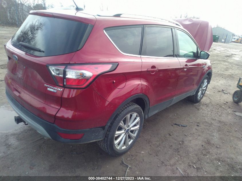 2017 FORD ESCAPE TITANIUM - 1FMCU9J96HUE87501