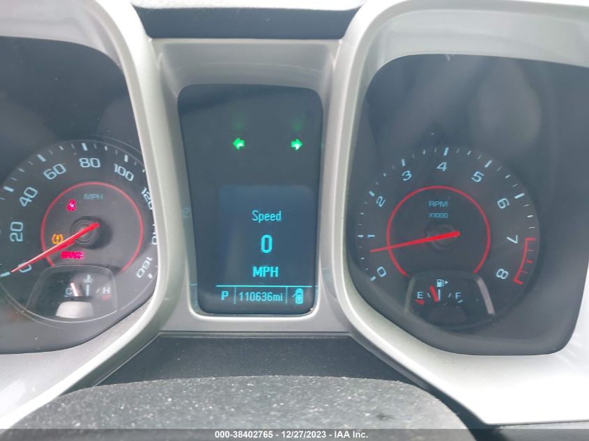 2014 CHEVROLET CAMARO 2LS - 2G1FA1E35E9259427
