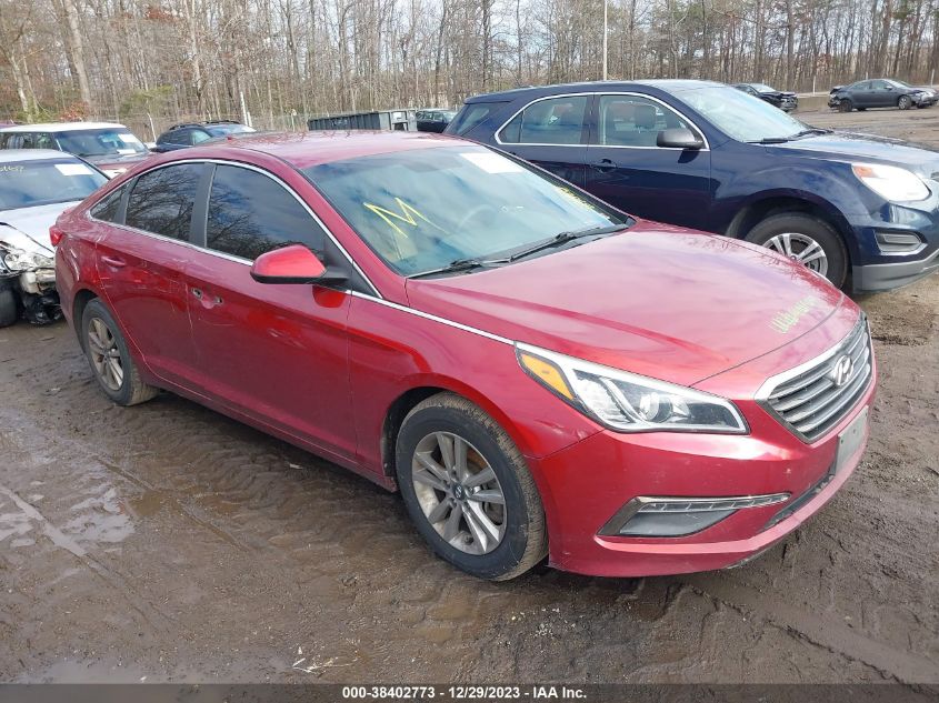 2015 HYUNDAI SONATA SE - 5NPE24AF5FH119412