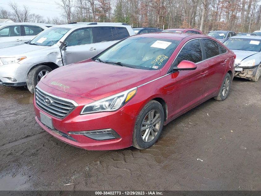 2015 HYUNDAI SONATA SE - 5NPE24AF5FH119412