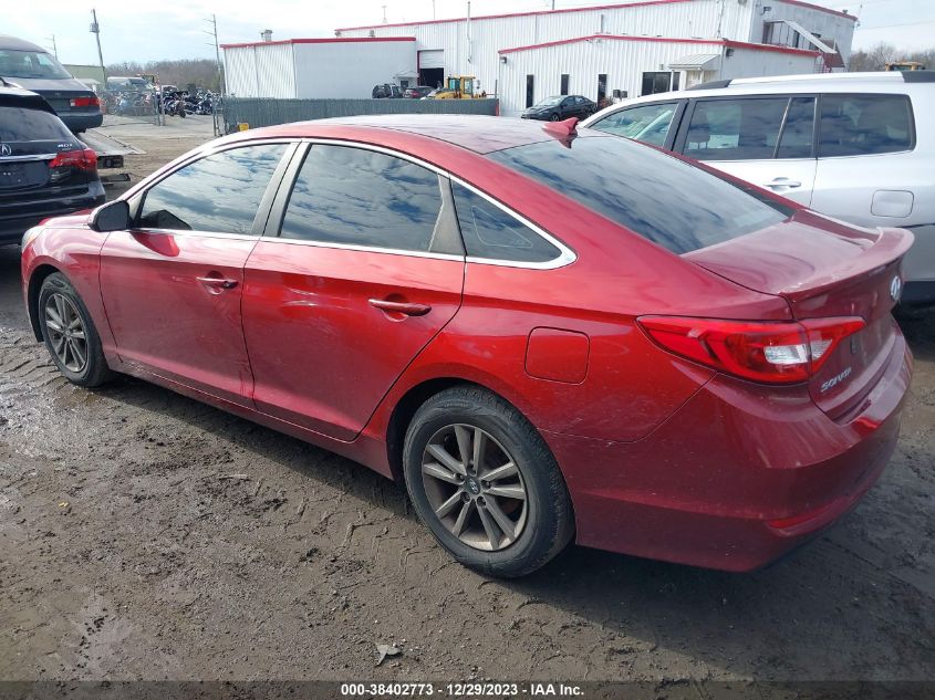 2015 HYUNDAI SONATA SE - 5NPE24AF5FH119412