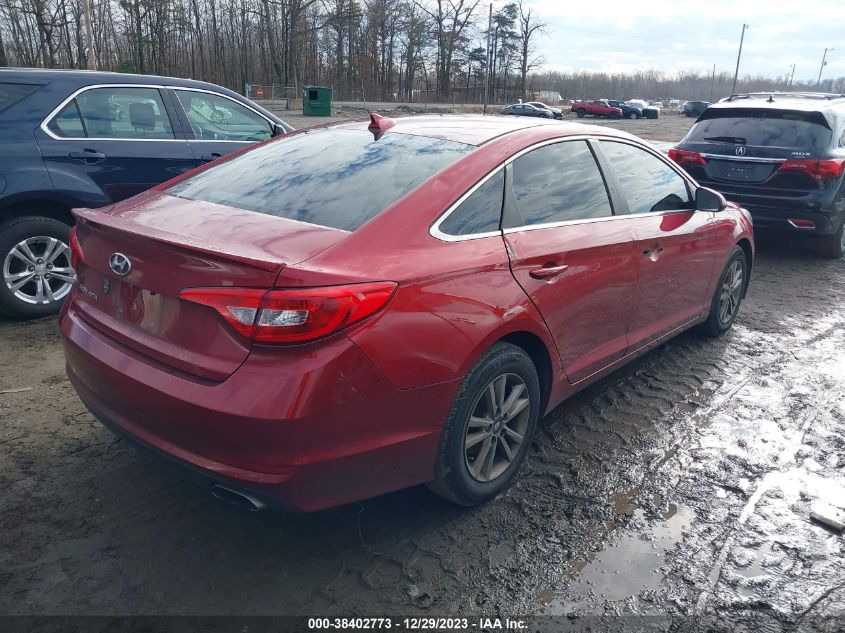 2015 HYUNDAI SONATA SE - 5NPE24AF5FH119412