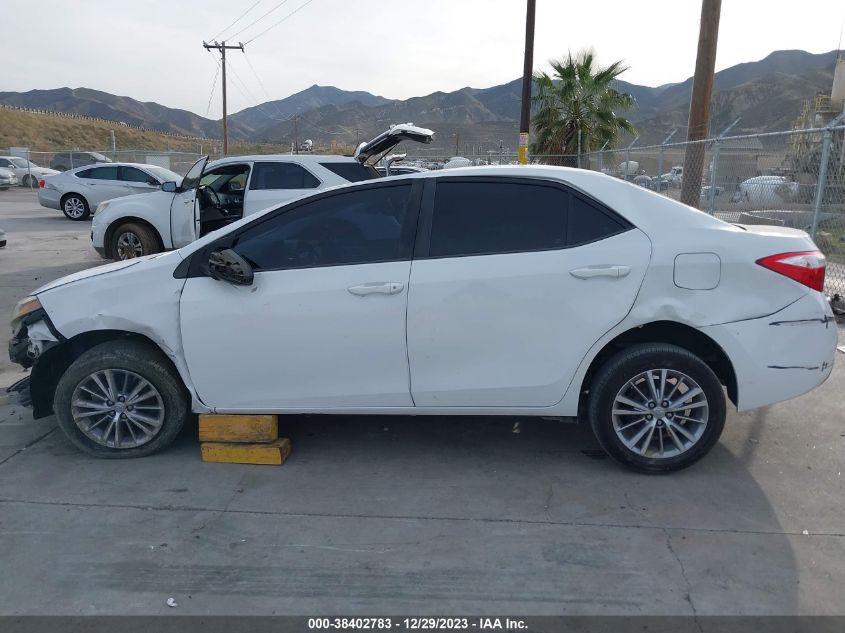 2014 TOYOTA COROLLA L/LE/LE PLS/PRM/S/S PLS - 5YFBURHE1EP119139