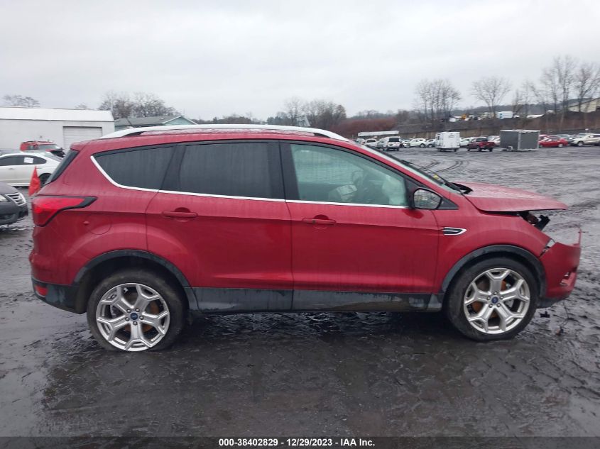 2019 FORD ESCAPE TITANIUM - 1FMCU9J93KUA01279