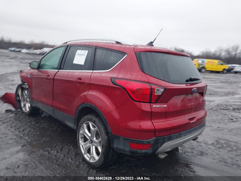 2019 FORD ESCAPE TITANIUM - 1FMCU9J93KUA01279