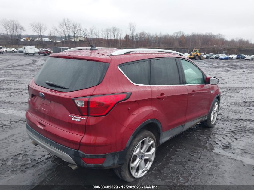 2019 FORD ESCAPE TITANIUM - 1FMCU9J93KUA01279