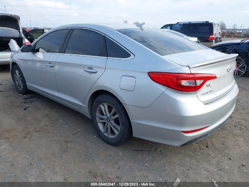 2015 HYUNDAI SONATA SE - 5NPE24AF3FH149055