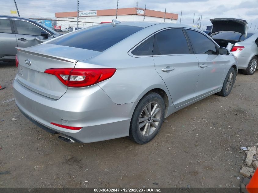 2015 HYUNDAI SONATA SE - 5NPE24AF3FH149055